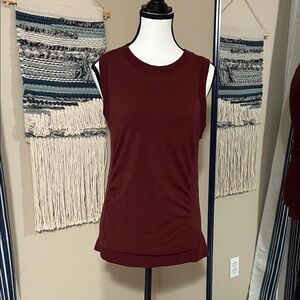 Athleta Rich Maroon Tank Top